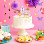 78-year-old Track Number Birthday Candles  Green And Silver  3d Cake Decoration