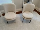 West Elm Parson Desk  2  With Drawer  Excellent Condition  Comes With Chairs 