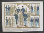 1898 Spanish American War Army Military Uniforms In Color Harper s Weekly