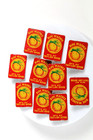 Tobacco Tag Ripe Peaches Made By Taylor Bros  Tin Lithograph With Both Tabs