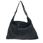 Adidas By Stella Mccartney Black Logo Print Tote Bag Nylon Large H57471 Solid Fs