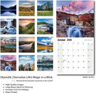 Wall Calendar 2026 Planner Calendar - National Park Hangable Monthly Wall Calend