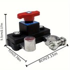 Car Battery Disconnect Switch Manual Automatic Circuit Breaker Anti-power Off