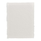 140lbs 300gsm Handmade Virgin Cotton Deckle Edges Watercolor Paper Pad 25 Sheets