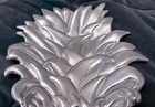 Mariposa Brilliante Pineapple Polished Finish Aluminum Platter 18    X 9    Heavy