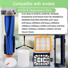 Main Brush  Filter  Side Brush  Roller Cover  Pre-motor Foam   Felt Filter