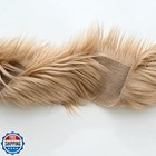 Cnsupmk Plush Faux Fur Fabric Precut Strips Fluffy Fuzzy Craft Furr For Craft