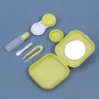Travel Kit Pocket Mini Contact Lens Case Travel Kit Easy Carry Mirror Lenses Box