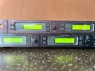 Lot Of 2x Shure U4d-m4 Uhf Dual Channel Wireless Microphone Receiver