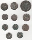 Small Collection Of World Silver Coins X11 Bulk Lot