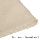 Beige Yellow Speaker Mesh Grill Stereo Fabric Dustproof 100cm X 150cm 39  X 59 