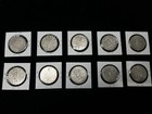 Lot Of 10 1959-1966  some Same Dates  Nederland 2 1 2 Gulden Silver Coins