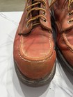 Vintage Red Wing 204 Work Boots Moc Toe Size Mens 12 B Super Sole Made In Usa