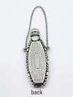 Antique Sterling Chatelaine Perfume Scent Bottle W  Chain