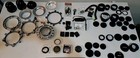 Camera Parts Lot Sony Nikon Minolta Lenses Lens Caps Paul C Buff Speed Rings Etc