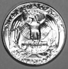 1959-p Washington Quarter - Bu -  8124d - Free Shipping