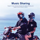 M1s Plus Intercom Motorcycle Bluetooth Interphone Helmet Headset Moto 2km 10 Way