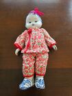 Blue White Porcelain Baby Doll Vintage Hand Painted Figurine  Chinese 11   