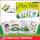 Play Nine    the Card Game Of Golf    ages 8-adult For 2-6 Players Family Strategy