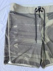 Oakley Utah Camo Mash 19  Board Shorts Swim Trunks Size 31 Dark Brush Green