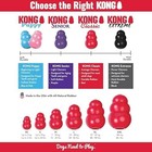 Kong Classic Stuffable Dog Toy  Natural Rubber Chew  For Small Dogs