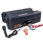  12v Dc Electric Portable Utility Winch 4500lb 2041kg Single Line Pull With 