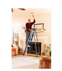 Louisville Ladder 6 Ft Fiberglass Step Ladder 225 Lb 10 Ft Reach