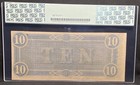 T-68  10 1864 Confederate States Civil War Obsolete Banknote Currency  Pcgs Xf40