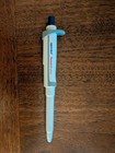 Eppendorf Research Plus Ballpoint Pen Blue Shaped Like A Pipette