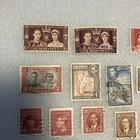 26 Used Vtg  George Vi British Royal Stamps  1937-1952  Nice Mixed Lot   1 Ships