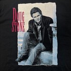 Vintage 90s Single Stitch Doug Stone Tour T Shirt Xl Black Usa Double Sided 1993