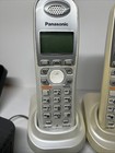 Panasonic Kx-tga630s Cordless Phone Handset And Charging Base Set Of 2  Works 