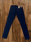 Levi   s 711 Skinny Jeans Women 26x28 Short Cast Shadows Dark Wash Nwt