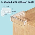 12 Pack Table Protectors  Corner Protector For Baby  Clear Furniture Corner G   