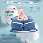 Corduroy Baby Lounger Cover For Dockatot Deluxe     100  Cotton Blue 