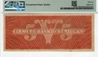 Kentucky - Frankfort - Farmer Bank Of Ky  5 - Pmg About Unc 55 Epq - Choice