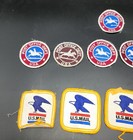 Vintage Lot Of Us Postal Service Post Office Mail Logo Embroidered Patches Usps