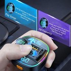 Bluetooth 5 0 Car Wireless Fm Transmitter Adapter Usb Pd Charger Aux Hands Lot