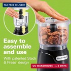 3 Cup Electric Vegetable Chopper   Mini Food Processor
