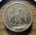 1875-s Twenty Cent Piece - Actual Coin Shown - Free Ship - 90  Silver Inv187