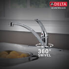 Delta Foundations 1-handle Kitchen Faucet 1 8 Gpm Chrome-certified Refurbished
