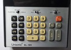 Vintage Unisonic Xl-101 Electronic Desktop Calculator Vfd Display - Used