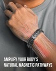Magnetrx   Magnetic Bracelets For Men Ellipsemax 5x Strength 5 000 Gauss Magnets