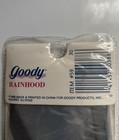 Vintage 1980s Goody Brand Plastic Rainhood rain Bonnet In Purse Pouch