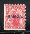 British   Samoa Overprint On New Zealand Stamps Mint Hinged Lot 1223am