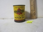 Vintage Pennzoil Motor Oil Can Coin Piggy Bank  loc 2 