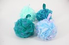 Pack Of 4 Bath Shower Puff Sponge Loofah Mesh Ball Brush Body Scrubber  