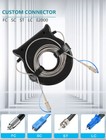 Fiber Optic Otdr Launch Cable Ring 9 125um  Mm 62 5 125um Fc st lc sc  500m 1km 