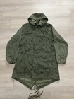 Vintage Us Military Desert Night Camo Fishtail Parka Coat Jacket Size Small