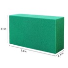 Wedding Floral Foam  3 Pcs  5 5 Inch For Fresh Artificial Flowers  Green